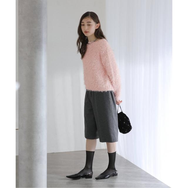 ラ トータリテ（La TOTALITE）/《予約》【洗える】ファンシーヤーンニットプルオーバー