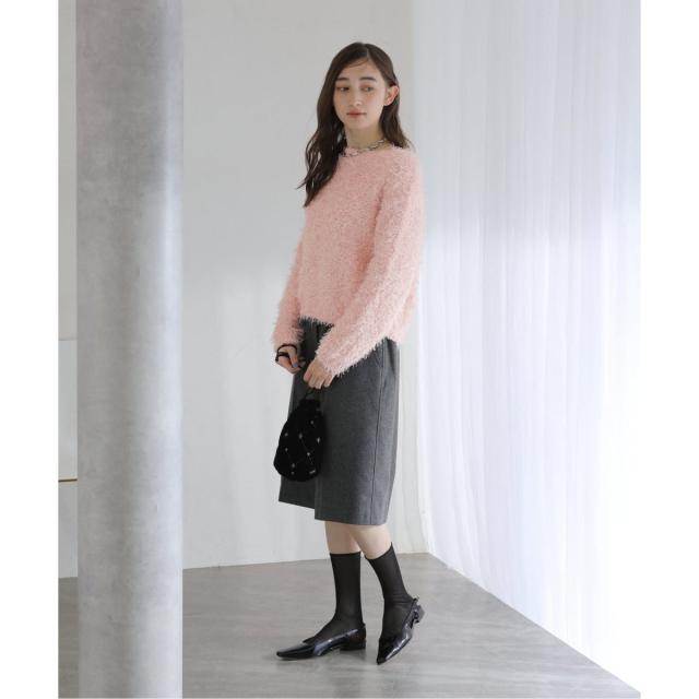 ラ トータリテ（La TOTALITE）/《予約》【洗える】ファンシーヤーンニットプルオーバー