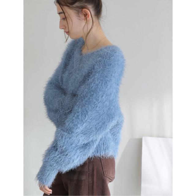 ラ トータリテ（La TOTALITE）/《追加予約》【洗える】2WAYフェザーニット