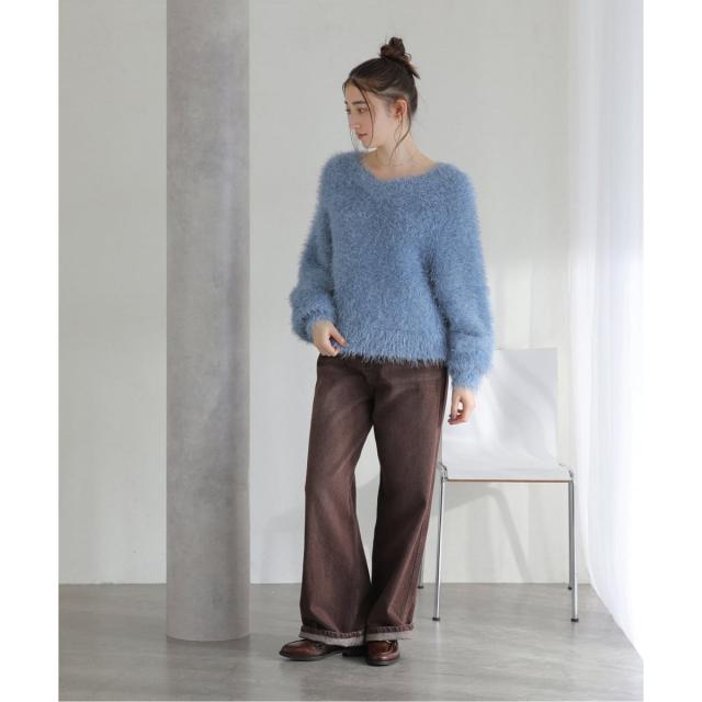 ラ トータリテ（La TOTALITE）/《追加予約》【洗える】2WAYフェザーニット