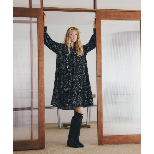 ラ トータリテ（La TOTALITE）/《追加予約》【洗える】ドットミニワンピース