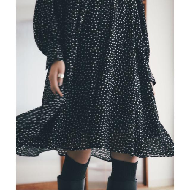 ラ トータリテ（La TOTALITE）/《追加予約》【洗える】ドットミニワンピース