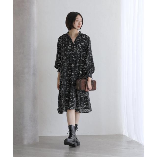 ラ トータリテ（La TOTALITE）/《追加予約》【洗える】ドットミニワンピース