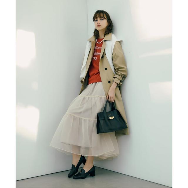 ラ トータリテ（La TOTALITE）/【洗える】オーガンジーティアードスカート_5