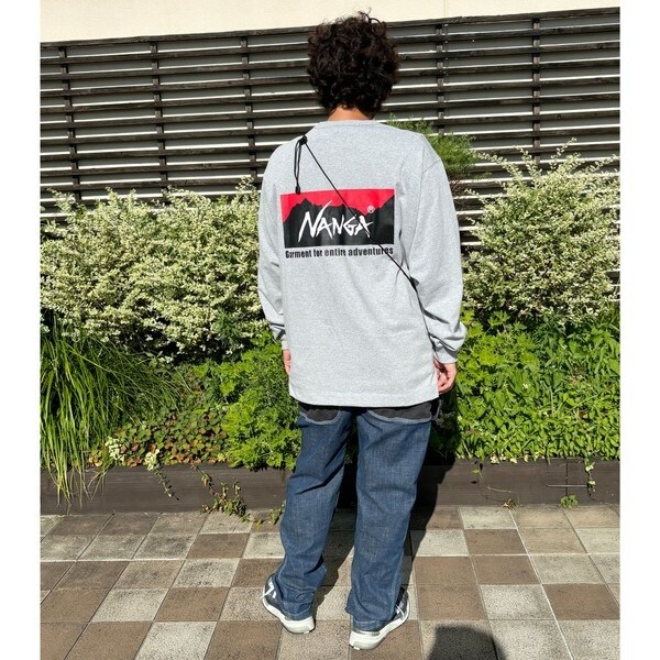 グランドパーク（Grand PARK）/NANGA ×Grand PARK/ナンガ×グランドパーク別注バックプリントロングスリーブTシャツ_1