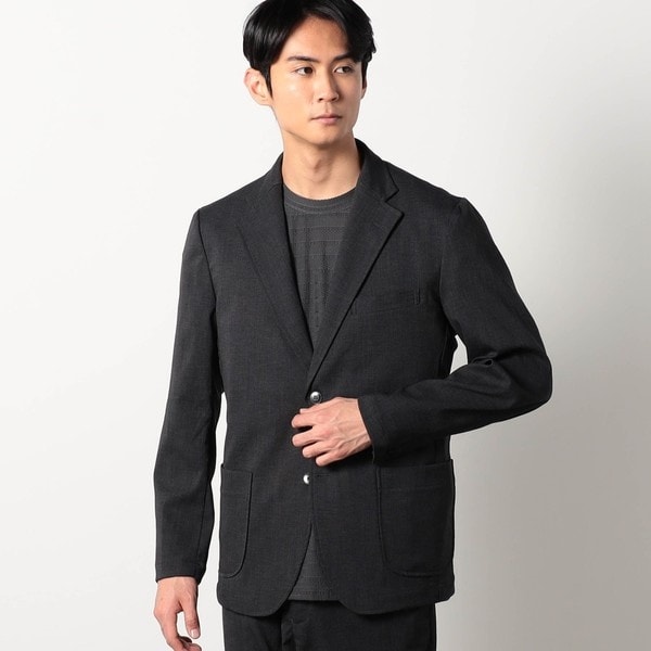 グランドパーク（Grand PARK）/リネンライクポリエステルジャケット