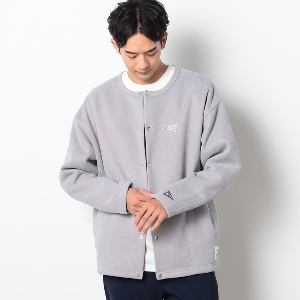グランドパーク（Grand PARK）/DISCUS(ディスカス）別注インレイ裏シャギーボンディングノーカラーブルゾン