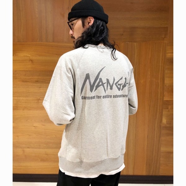グランドパーク（Grand PARK）/NANGA(ナンガ）別注バックプリントスウェット