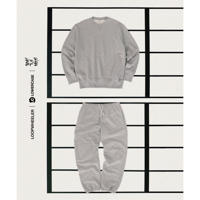 エディフィス（EDIFICE）/【LOOPWHEELER for LOWERCASE × POGGYTHEMAN】別注 クルーネック_2