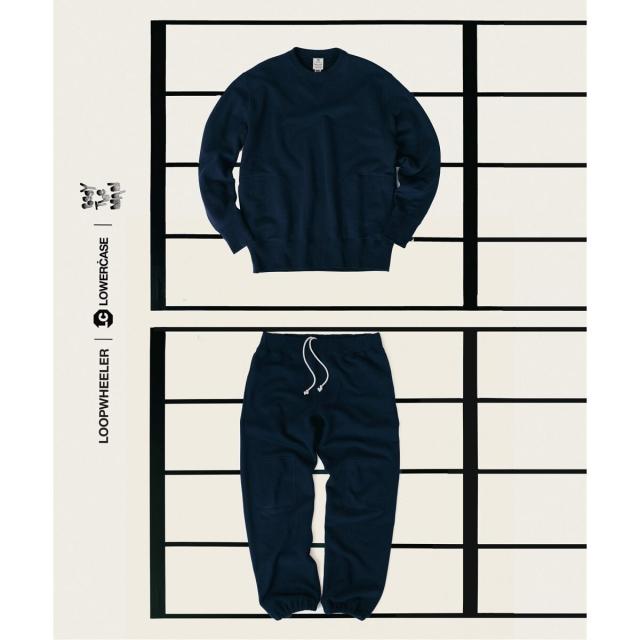 エディフィス（EDIFICE）/【LOOPWHEELER for LOWERCASE × POGGYTHEMAN】別注 クルーネック_4