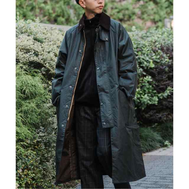 エディフィス（EDIFICE）/【Barbour / バブアー】OVERSIZE WAX BURGHLEY / バーレー