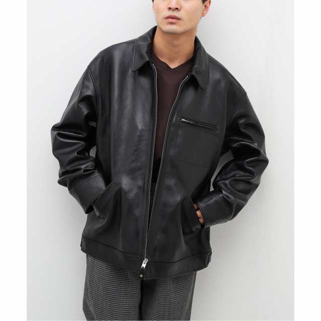 エディフィス（EDIFICE） LEATHER TRACKER JKT