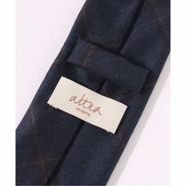 エディフィス（EDIFICE）/【altea / アルテア】CHECK WOOL TIEの通販は