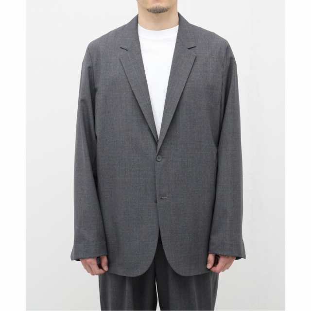 エディフィス（EDIFICE）/【ATON / エイトン】WOOL TROPICAL TAILORED JACKET