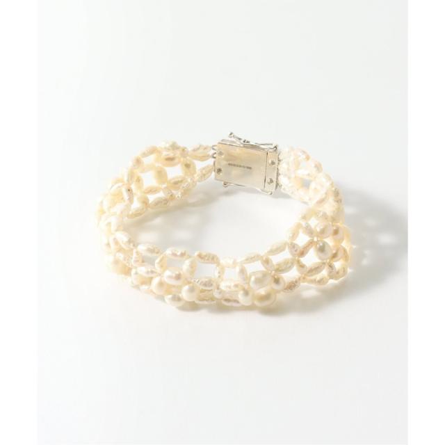 エディフィス（EDIFICE）/BLEUE BURNHAM (ブルー バーナム) WOVEN ANTIQUE PEARL BRACEの通販は