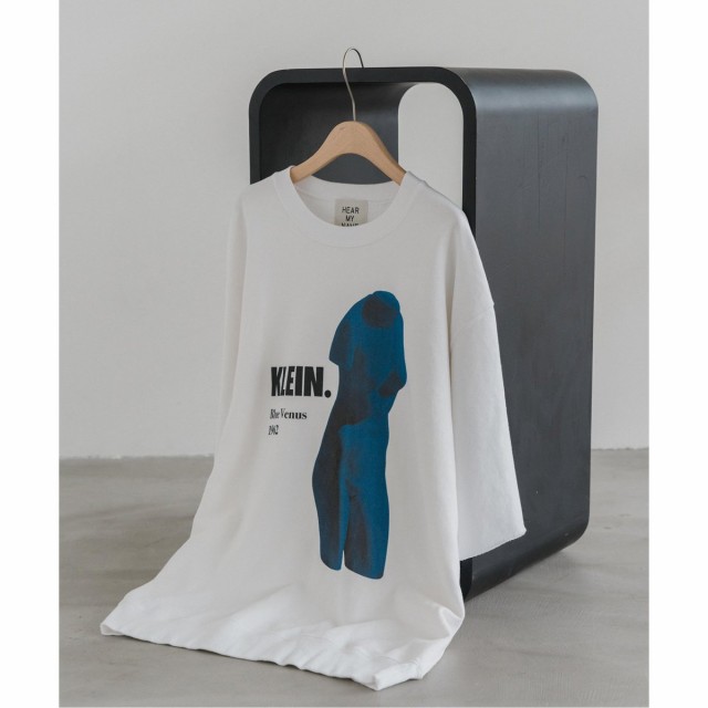 エディフィス（EDIFICE）/YVES KLEIN(イヴ クライン) 別注 グラフィック プリント スウェット Tシャツ