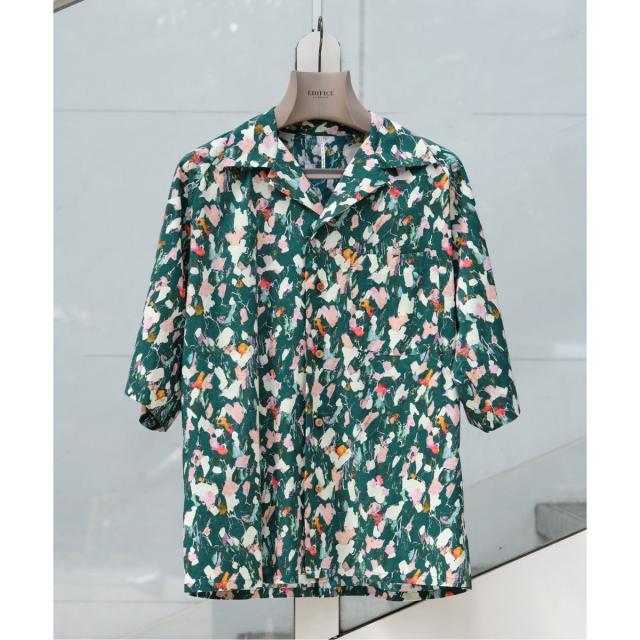 エディフィス（EDIFICE）/m’s braque (エムズ ブラック) アロハシャツ BMSH−84