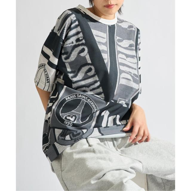 エディフィス（EDIFICE）/【PSG / パリ・サン＝ジェルマン】 JP Vintage Scarf Printed T−shiの通販は