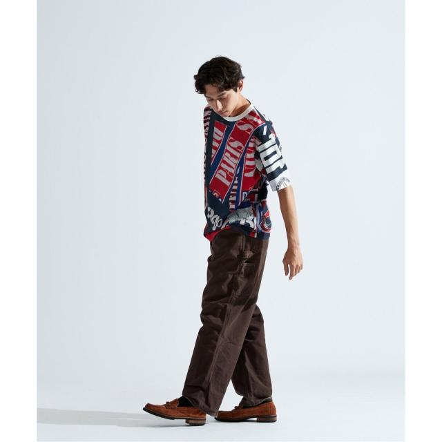 エディフィス（EDIFICE）/【PSG / パリ・サン＝ジェルマン】 JP Vintage Scarf Printed T−shiの通販は