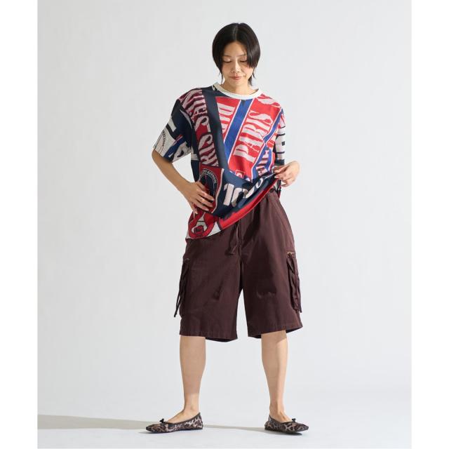 エディフィス（EDIFICE）/【PSG / パリ・サン＝ジェルマン】 JP Vintage Scarf Printed T−shiの通販は