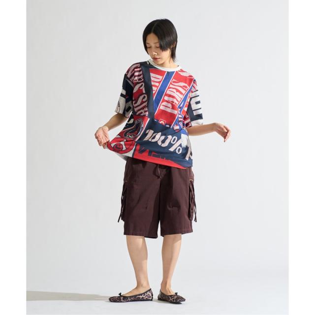 エディフィス（EDIFICE）/【PSG / パリ・サン＝ジェルマン】 JP Vintage Scarf Printed T−shiの通販は