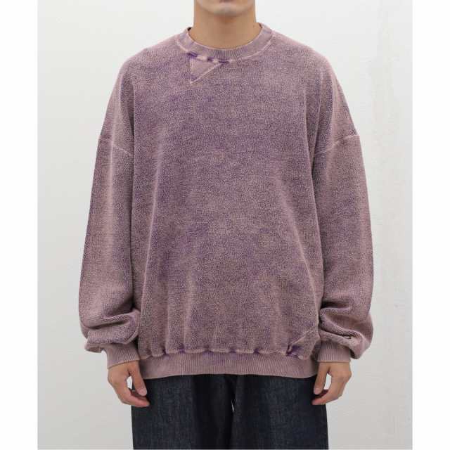 エディフィス（EDIFICE）/NOMA t．d．(ノーマ ティーディー) Hand Dyed Twist Sweat Revers