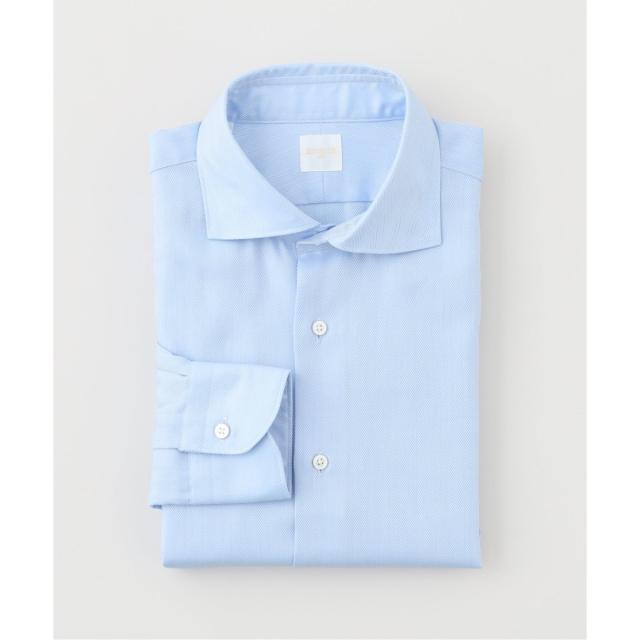 エディフィス（EDIFICE）/D．ホリゾンタル シャツ ヘリンボーン