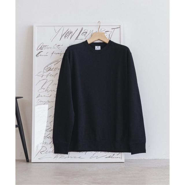 LOOPWHEELER for LOWERCASE モックネック エディフィス エディフィス