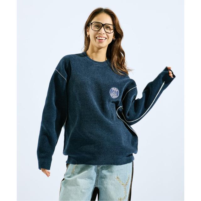 エディフィス（EDIFICE）/【Paris Saint−Germain / パリ・サン＝ジェルマン】 JP Mall knit p