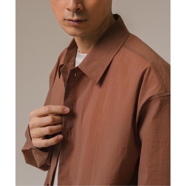 エディフィス（EDIFICE）/《予約》ストレッチナイロン ブラウジング シャツブルゾンの通販は