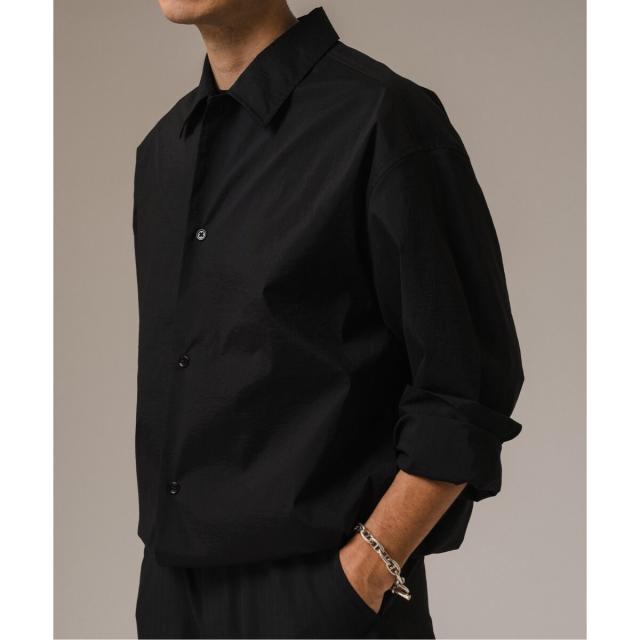 エディフィス（EDIFICE）/《予約》ストレッチナイロン ブラウジング シャツブルゾンの通販は