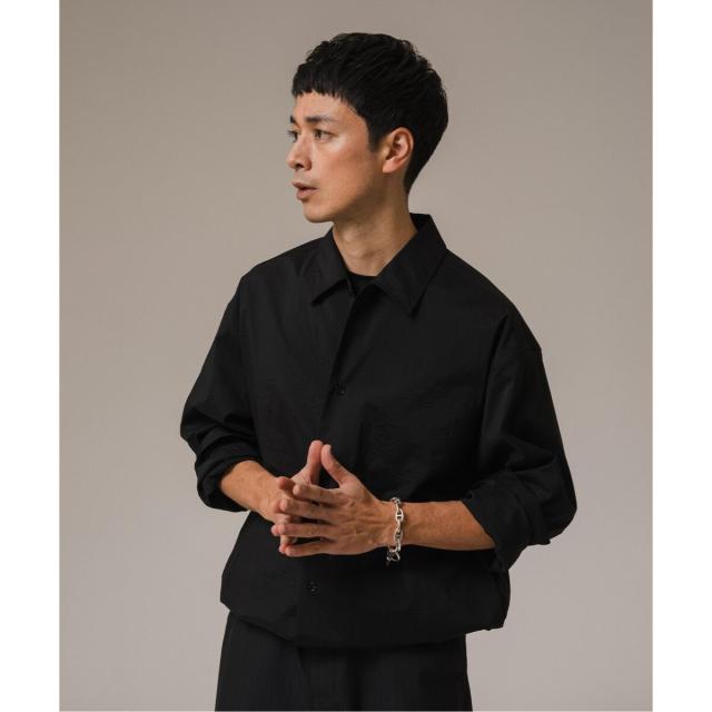 エディフィス（EDIFICE）/《予約》ストレッチナイロン ブラウジング シャツブルゾンの通販は