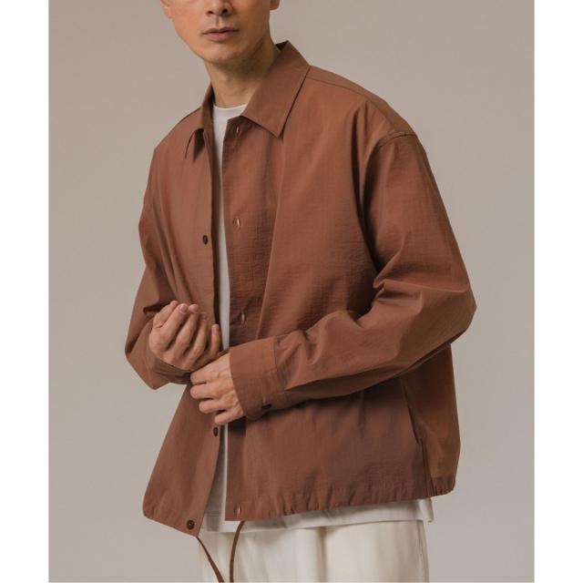 エディフィス（EDIFICE）/《予約》ストレッチナイロン ブラウジング シャツブルゾンの通販は