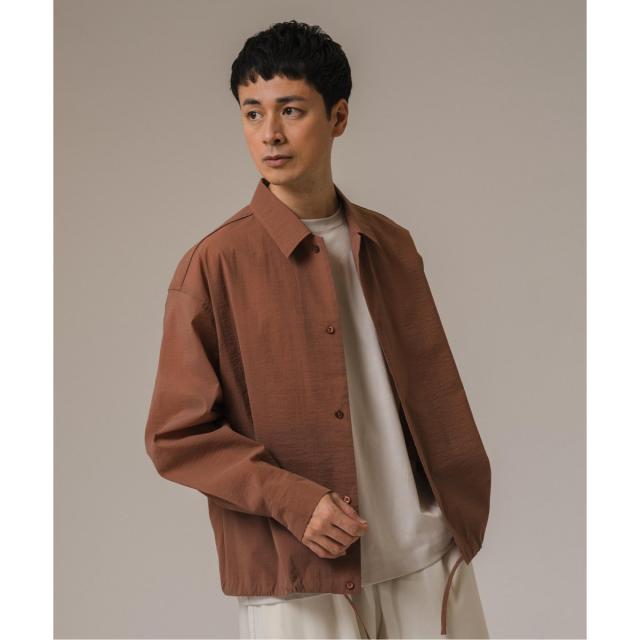 エディフィス（EDIFICE）/《予約》ストレッチナイロン ブラウジング シャツブルゾンの通販は