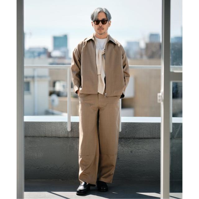 エディフィス（EDIFICE）/E． ウールリップストップ ハルトブルゾン 