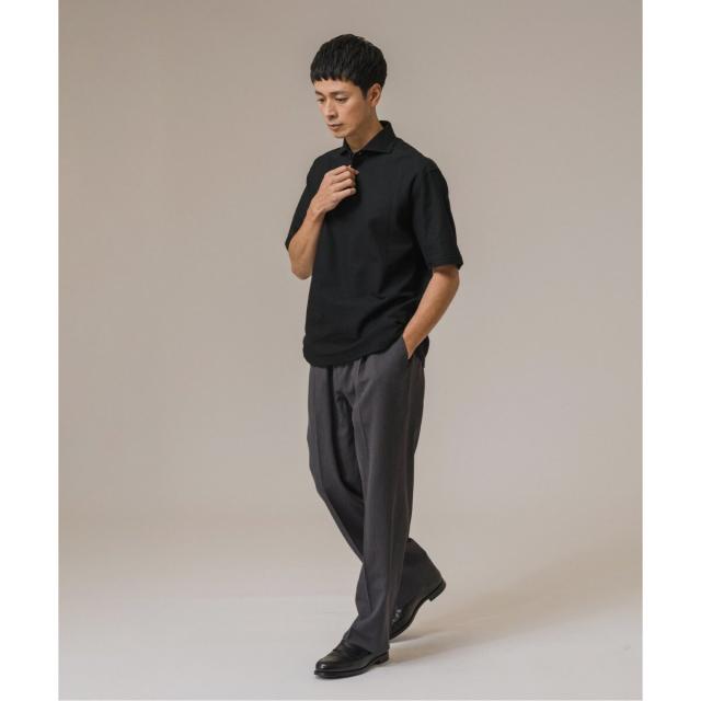 エディフィス（EDIFICE）/《追加》吸水速乾＆高通気機能 COOLMAX ハニカムボーダー ポロシャツ