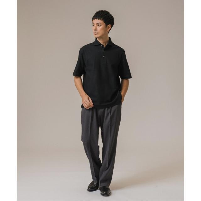 エディフィス（EDIFICE）/《追加》吸水速乾＆高通気機能 COOLMAX ハニカムボーダー ポロシャツ