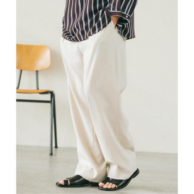 エディフィス（EDIFICE）/ドライシャンタン 1タック イージーパンツ