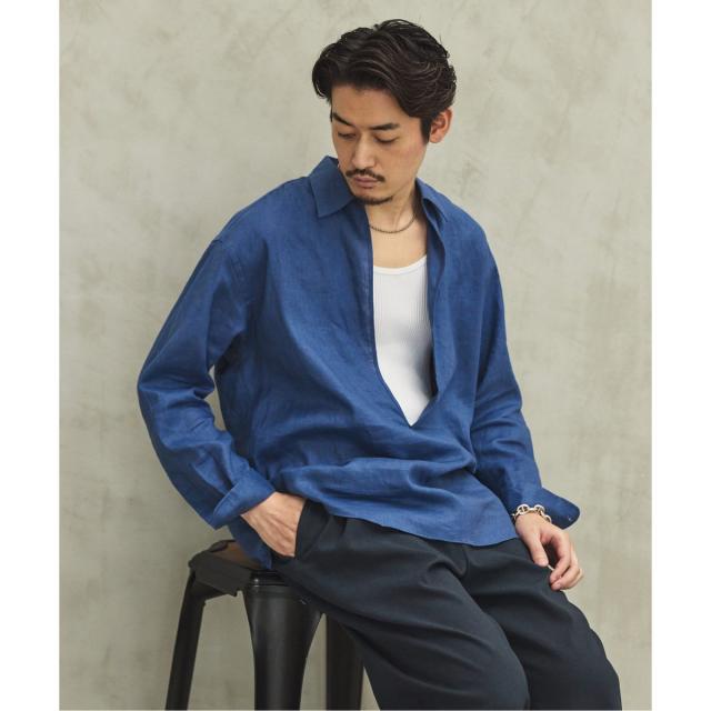 エディフィス（EDIFICE）/《追加》リネン スキッパー シャツ