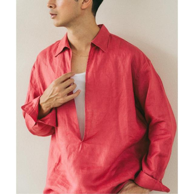 エディフィス（EDIFICE）/《追加》リネン スキッパー シャツ