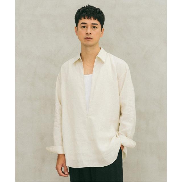 エディフィス（EDIFICE）/《追加》リネン スキッパー シャツ