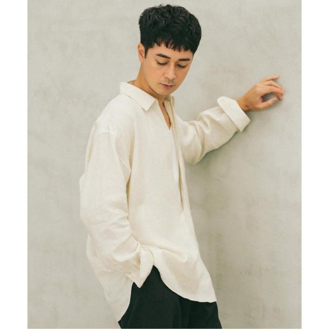 エディフィス（EDIFICE）/《追加》リネン スキッパー シャツ