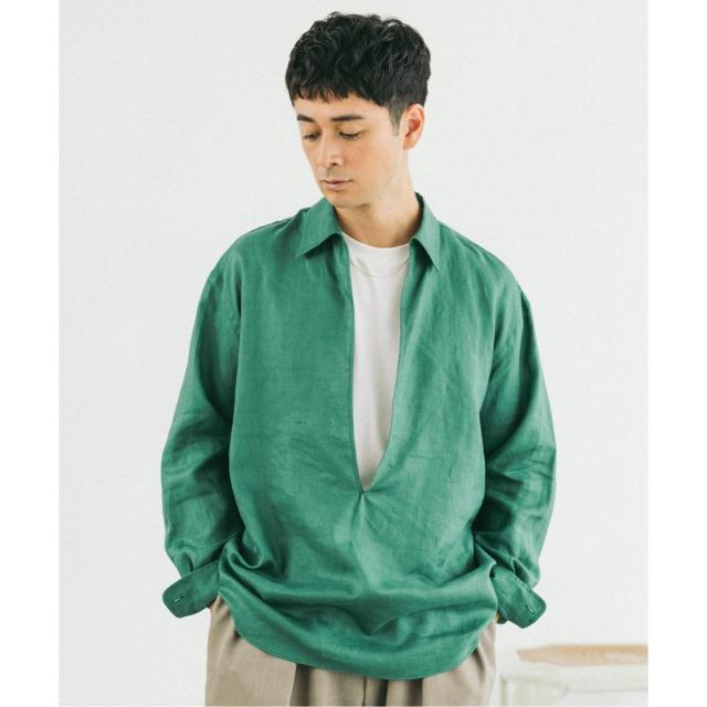 エディフィス（EDIFICE）/《追加》リネン スキッパー シャツ