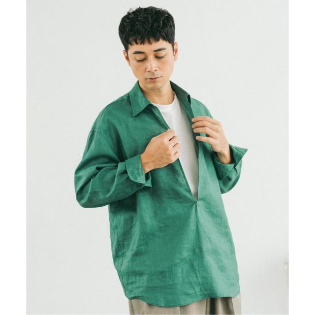 エディフィス（EDIFICE）/《追加》リネン スキッパー シャツ