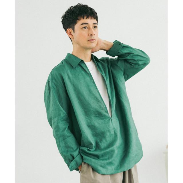 エディフィス（EDIFICE）/《追加》リネン スキッパー シャツ