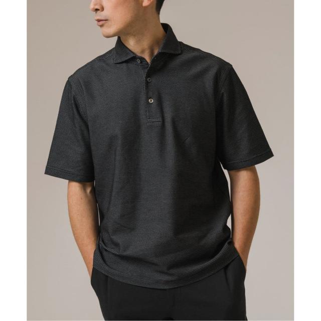 エディフィス（EDIFICE）/《追加》吸水速乾＆高通気機能 COOLMAX ハニカムボーダー ポロシャツ2
