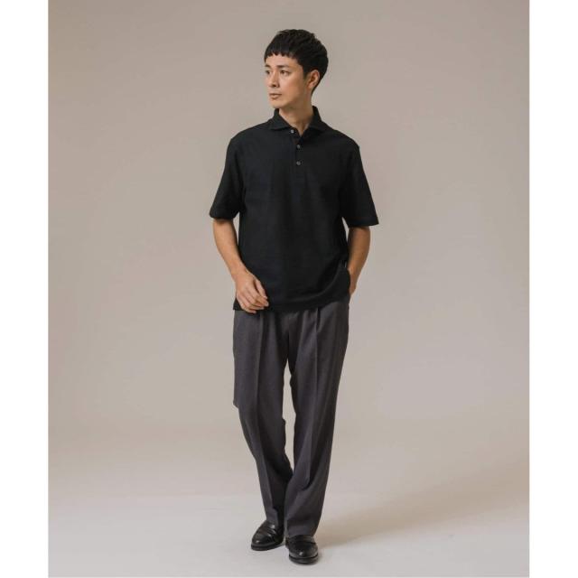 エディフィス（EDIFICE）/《追加》吸水速乾＆高通気機能 COOLMAX ハニカムボーダー ポロシャツ2