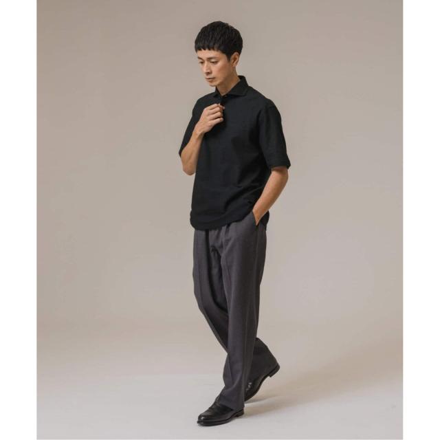 エディフィス（EDIFICE）/《追加》吸水速乾＆高通気機能 COOLMAX ハニカムボーダー ポロシャツ2