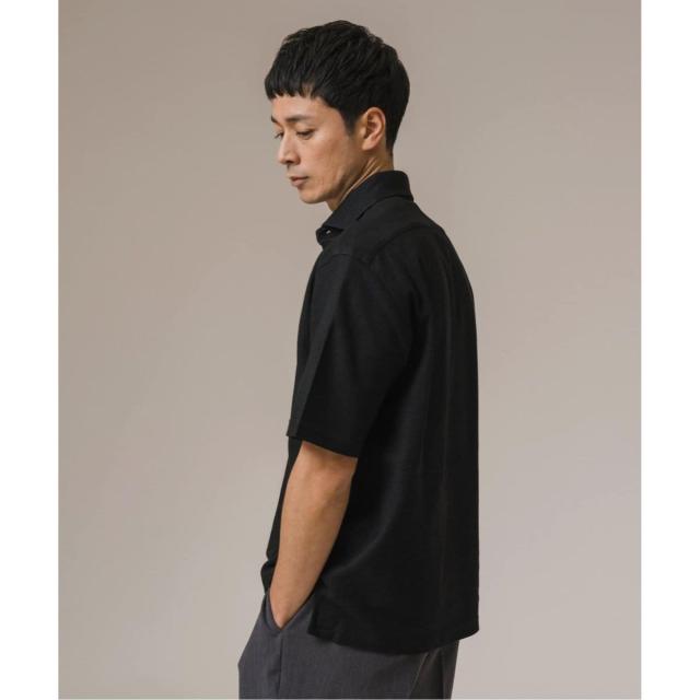 エディフィス（EDIFICE）/《追加》吸水速乾＆高通気機能 COOLMAX ハニカムボーダー ポロシャツ2