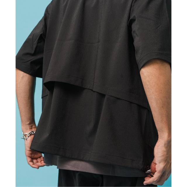 エディフィス（EDIFICE）/テック ドライ メッシュ ショートスリーブ シャツ